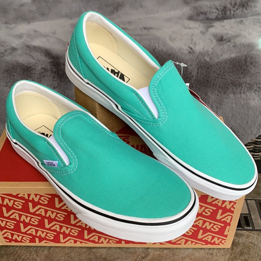 VANS CLASSIC SLIP ON WATERFALL/TRUE WHITE WMNS - Picture 6 of 14